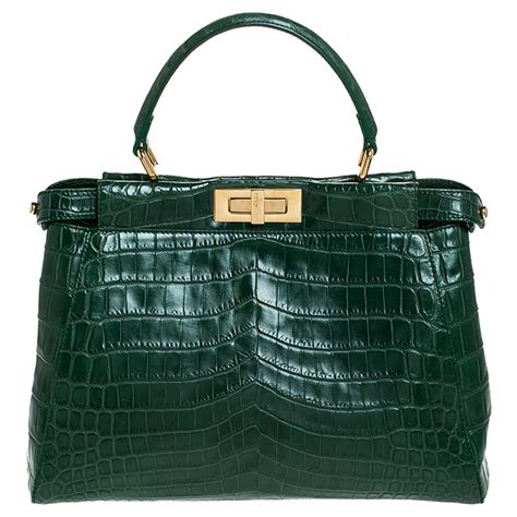 fendi peekaboo click|fendi peekaboo crocodile.